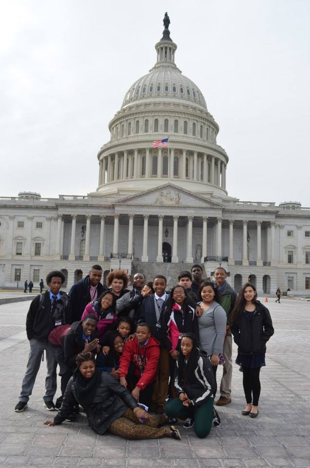Beacon Academy students in Washington, D.C. this year.