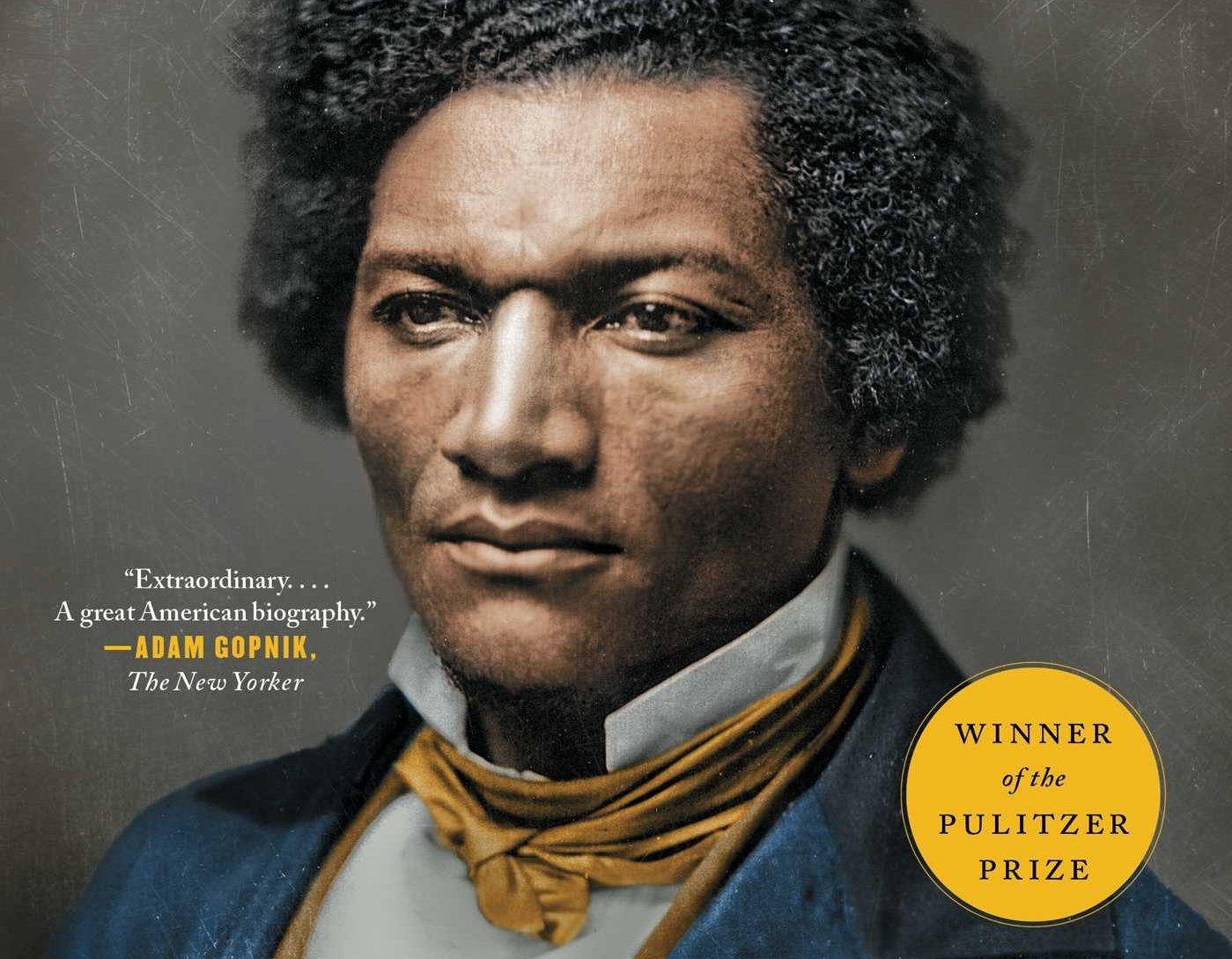 A portion of the cover of David Blight's book, Frederick Douglass: Prophet of Freedom (Simon & Schuster)