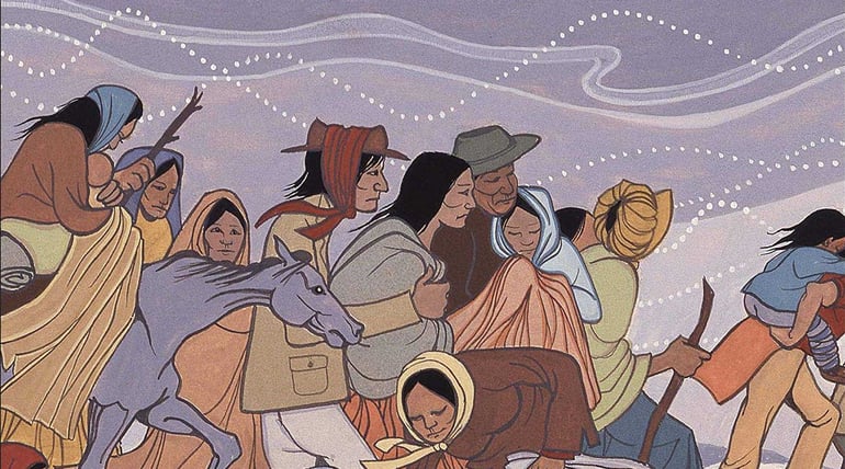  Pictured above: A portion of the cover of Surviving Genocide: Native Nations and the United States from the American Revolution to Bleeding Kansas (Yale University Press, 2020).