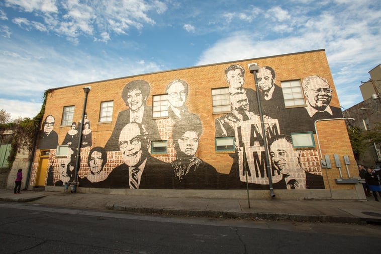 Memphis Upstanders Mural Dory Lerner