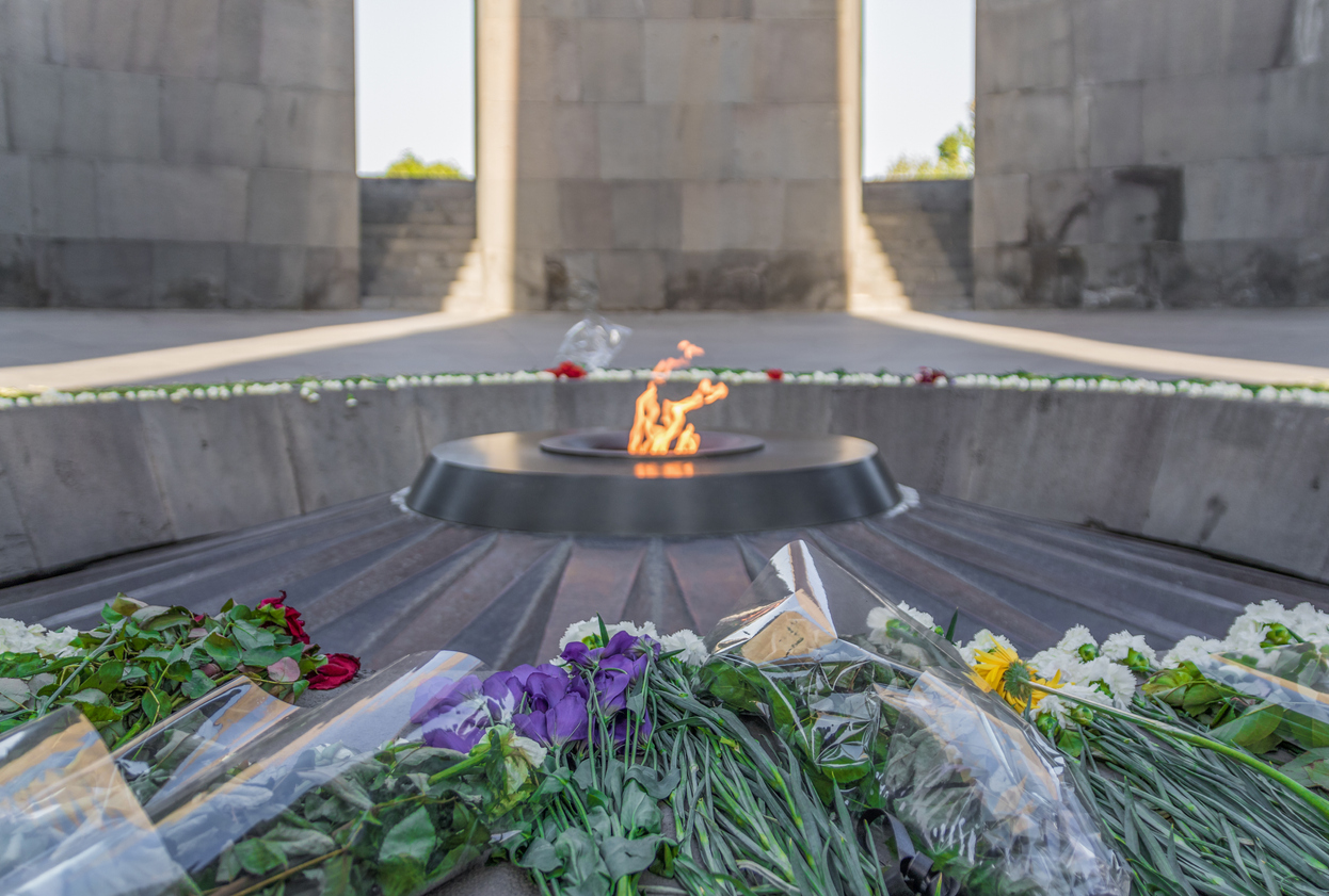 Never Again In Action Armenians Remember Genocide   IStock 1057097618 