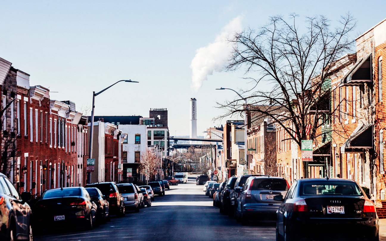 A West Baltimore community located near the Wheelabrator Baltimore trash incinerator