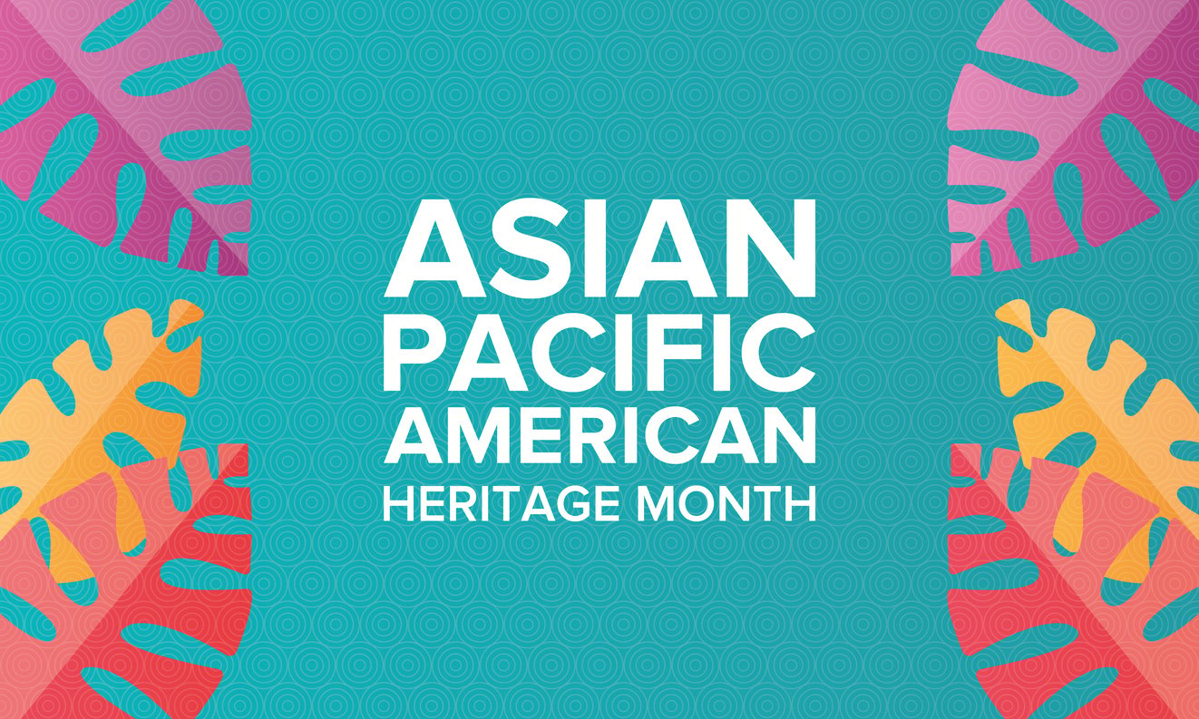 Banner celebrating Asian Pacific American Heritage Month