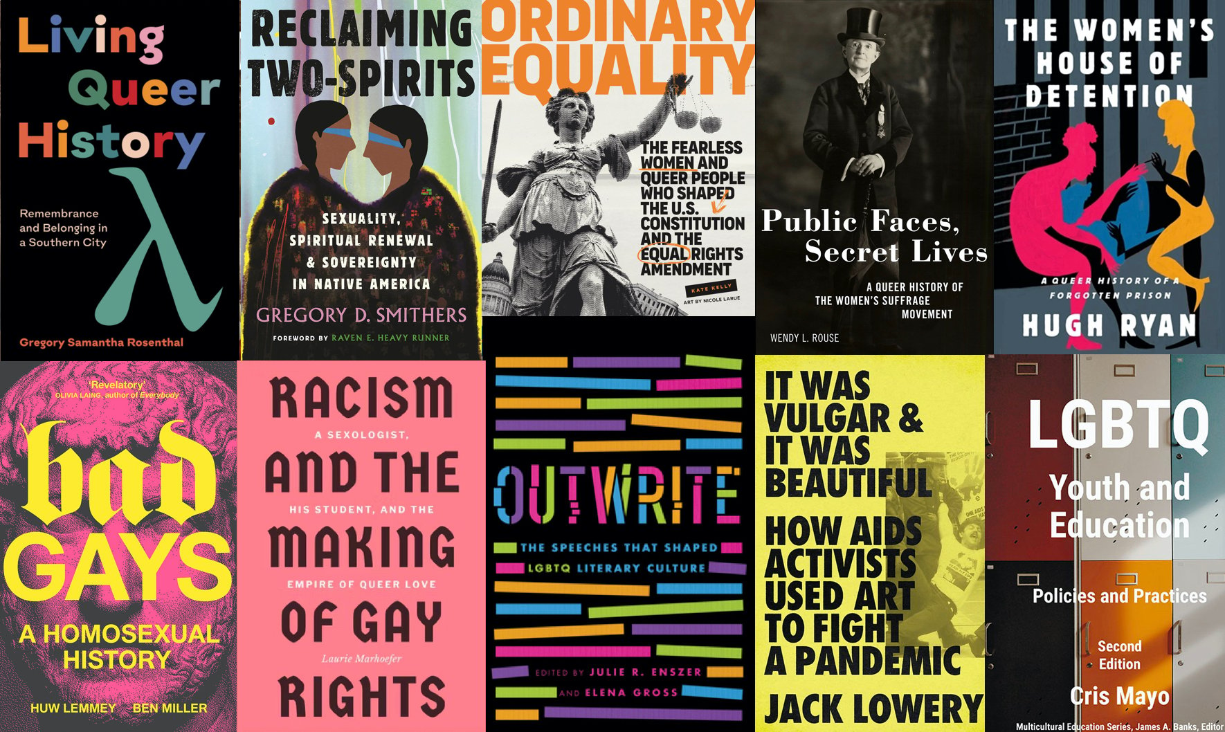 10 New Books On LGBTQIA+ History And Contemporary Life